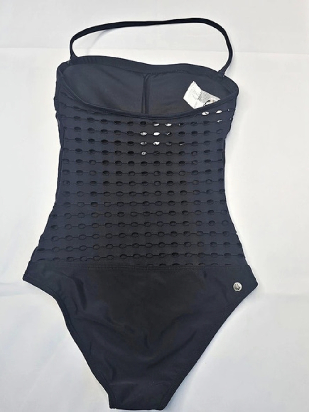 Volcom Simply Solid One Piece Swimsuit Black One Piece Size XS NWT